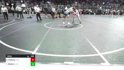 192 lbs Round Of 32 - Easton Malone, Barnsdall Youth Wrestling vs Ian Walker, Ground Zero Wrestling Club