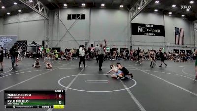 84 lbs Semis (4 Team) - Magnus Gusfa, PA Alliance vs Kyle Melillo, Iron Horse