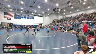 98 lbs Champ. Round 1 - Burke Malyurek, Touch Of Gold WC vs Trey Hubbard, Lusk Rawhide Wrestling