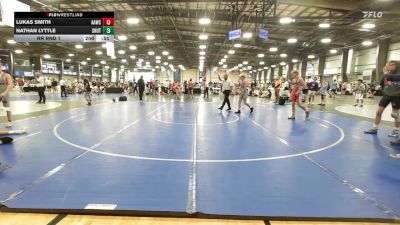 126 lbs Rr Rnd 1 - Luke DeSantis, All-American Wrestling Club HS vs Jarrett Patty, Team Shutt Penguin