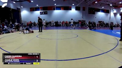 144 lbs Cons. Round 3 - Charlie White, Heavy Hitting Hammers vs Caiden Saavedra, Staunton River