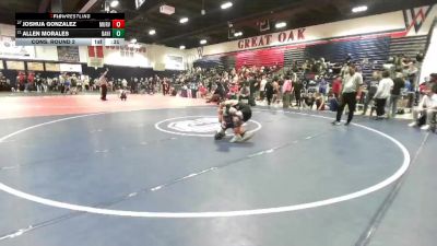 106 lbs Cons. Round 2 - Joshua Gonzalez, Murrieta Valley vs Allen Morales, Dana Hills