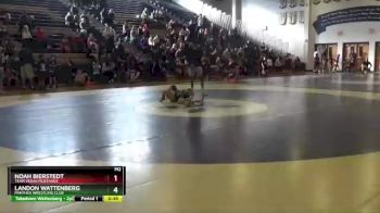 54 lbs Round 1 - Noah Bierstedt, Team Vegas Mustangs vs Landon Wattenberg, Panther Wrestling Club