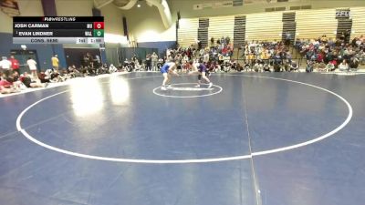 149 lbs Cons. Semi - Josh Carman, Mount Union vs Evan Lindner, Washington & Lee