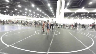 100 lbs 5th Place - Mason Davis, NM Royalty vs KyleDanielle Calderon, Carlsbad Combat WC