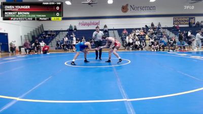 149 lbs Champ. Round 2 - Owen Younger, Unaffiliated vs Robert Brown, Northern Oklahoma College-Tonkawa