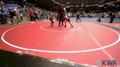 60 lbs Semifinal - Maxen Pino, Team Tulsa Wrestling Club vs Knox Perkins, Tahlequah Wrestling Club