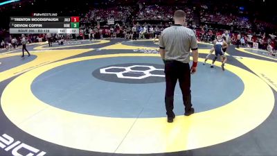 D2-126 lbs Cons. Round 1 - Devion Coffin, Benedictine vs Trenton Moodispaugh, Jonathan Alder