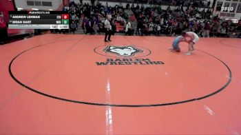 157 lbs Champ. Round 3 - Andrew Lehman, Chicago (ST. RITA) vs Brian Hart, WAUCONDA