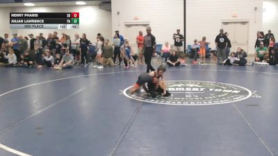 75 lbs 3rd Place - Henry Pharis, SD vs Julian Lawrence, PA