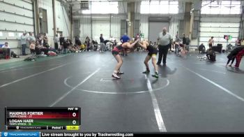130 lbs Round 3 (8 Team) - Maximus Fortier, Terps Xtreme vs Logan Haer, Terps Xpress
