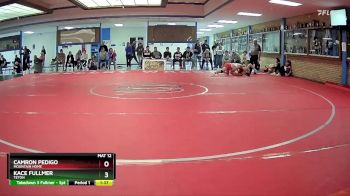 165 lbs Champ. Round 3 - Kace Fullmer, Teton vs Camron Pedigo, Mountain Home