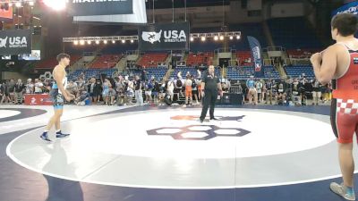 215 lbs Cons. Rd Of 64 - Benjamin Green, North Carolina vs Dylan Frass, Ohio