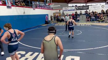 159 lbs Semis (4 Team) - Nathaniel Guzman, Vista Grande High School vs Joshua McAvoy, American Leadership Academy - QC