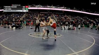 2A 138 lbs Champ. Round 1 - Michael Fischer, East Surry vs Coy Deel, West Craven High School