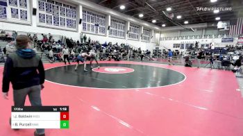 170 lbs Quarterfinal - Jesse Baldwin, Middletown vs Benjamin Purcell, Simsbury