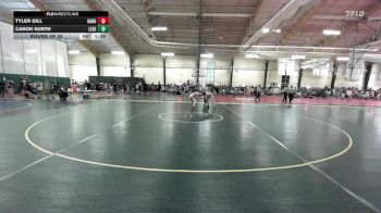 126 lbs Round Of 32 - Tyler Gill, Hanover Hawkeye Youth Wrestling vs Canon Kurth, Legend Wrestling Club