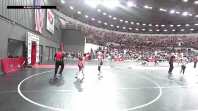 132 lbs Champ. Round 2 - Baili Kuhn, Baldwin-Woodville vs Sophia DeZiel, Team Nazar Training Center