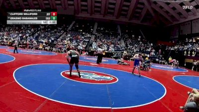 3A-215 lbs Champ. Round 1 - Clifford Williford, Jefferson vs Erasmo Rabanales, Calhoun