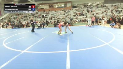 53 kg Cons. Sub-rd Of 16 - Hepua Salter, Hawaii Wrestling Academy vs Yianna Foufas, Vougar Honors Wrestling Inc.