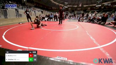 85 lbs Final - Jagger Autry, Broken Arrow Wrestling Club vs Kirk Walker III, Tulsa Mafia Boys