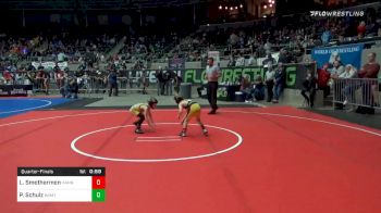 52 lbs Quarterfinal - Luke Smothermon, Hannibal Youth Wrestling vs Parker Schulz, Hammer Time