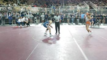 135 lbs Champ. Round 1 - Juliett Morales, Mater Lakes Academy vs Elisa Medina, Tohopekaliga