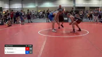 220 lbs Semifinal - Nicholas Feldman, Team Kong United vs Sam Sorenson, Team New York