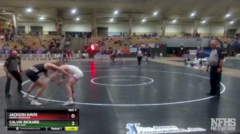 A 175 lbs Semifinal - Jackson Davis, Signal Mountain vs Calvin Rickard, Station Camp