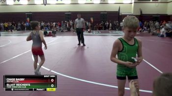 SPW-13 lbs 5th Place Match - Chase Bagby, USA Mat Club vs Elliot Reicherts, Tiger Wrestling Club