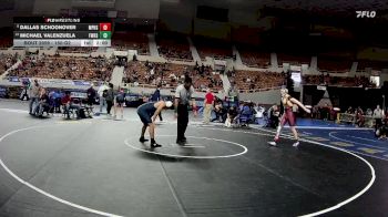 150-D2 Champ. Round 1 - Dallas Schoonover, Mountain Pointe High School vs Michael Valenzuela, Flowing Wells High School