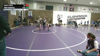 138 lbs Round 5 (6 Team) - Brayli Price, Renegades vs Fred Harrison, Glenrock Intermediate Middle School