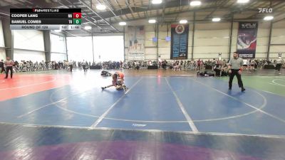 120 lbs Round Of 128 - Cooper Lang, MA vs Samuel Comes, TN