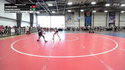 106 lbs Round Of 64 - Jayden Sousa, RI vs Synscere Garcia, CO