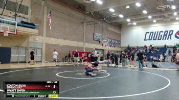 149 lbs Cons. Round 3 - Colton Silva, Simpson (Calif.) vs Wyatt Smith, Southwestern Oregon Community College