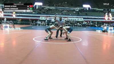 133 lbs Semis & Wb (16 Team) - Daniel Gonzalez, Centenary University vs Brodie Altman, Liberty