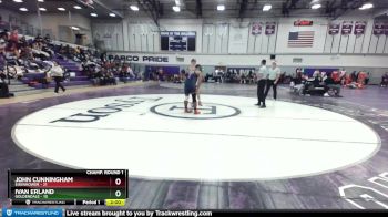 160 lbs Round 1 (32 Team) - John Cunningham, Eisenhower vs Ivan Erland, Goldendale