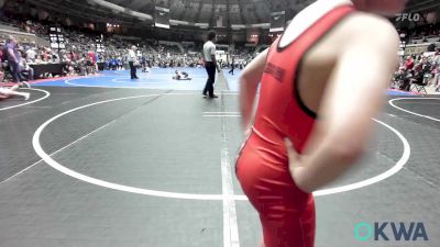 83 lbs 7th Place - Levi Hale, Powerhouse Wrestling vs Augustus Cosby, Pawhuska Elks Takedown