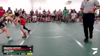 68 lbs Round 1 (8 Team) - Sebastian Lightfoot, Warhawks vs Vince Perry, Iron Horse