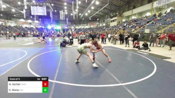 144 lbs Consi Of 4 - Nic Garber, Carrington Pitcrew vs Carson Diana, Pikes Peak Warriors