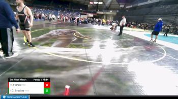 79 lbs 3rd Place Match - Danny Brocker, Piranha Wrestling Club vs Freddie Flores, Othello Wrestling Club