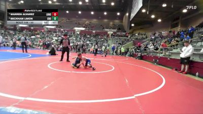 55 lbs 3rd Place Match - Beckham Limon, Conway Wrestling Club vs Warren Alvarez, Little Rock Wrestling Club