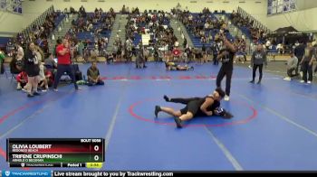 150 lbs Quarterfinal - Trifene Crupinschi, Arnold O Beckman vs Olivia Loubert, Redondo Beach