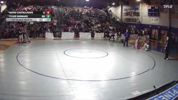 165 lbs 1st Place Match - Tyler Shimano, Rancho vs David Castellanos, Las Vegas