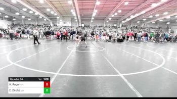 132 lbs Round Of 64 - Keegan Rager, WY vs Easton Dircks, MN