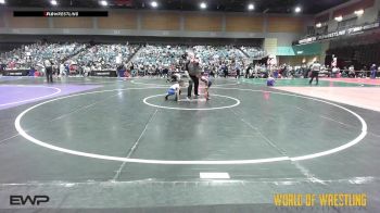 46 lbs Quarterfinal - Xander Licea, Caruthers vs Jesse Morales, SoCal Hammers