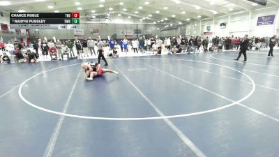 150 lbs Cons. Quarters - Raidyn Pugsley, Team Idaho Wrestling Club vs Chance Ruble, Team Missouri Select