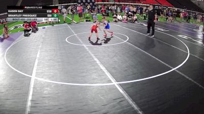 39-44 lbs Champ. Round 5 - Kasen Day, Utah vs Brantley Fresquez, Idaho