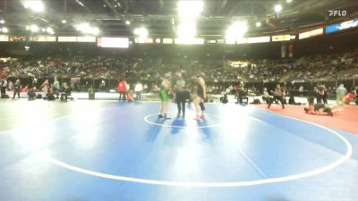 235 lbs Cons. Round 2 - Charlie Robinson, Rigby vs Klarrissa Christiansen, Blackfoot