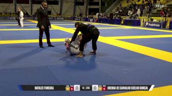 Brenda De Carvalho Coelho Gonçal vs Natalee Funegra 2025 World Jiu-Jitsu IBJJF Championship